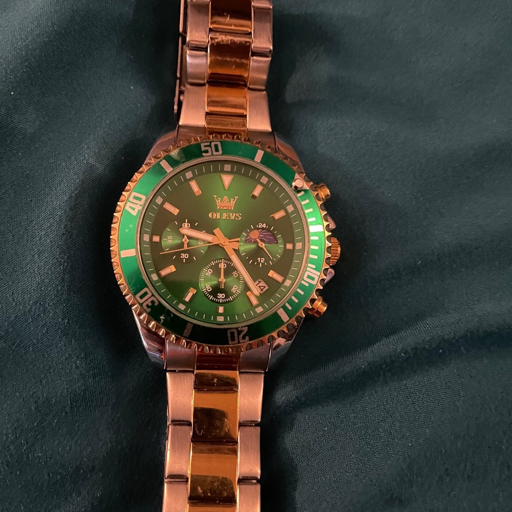 USED OLEVS  Brand Men's Watch Luminous, Chronograph, Calendar Multifunctional